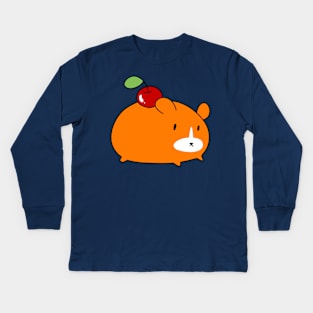 Cherry Hamster Kids Long Sleeve T-Shirt